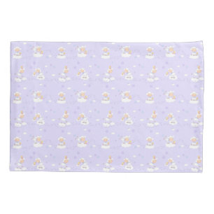 Sweet Lamb on Cloud Pillowcase
