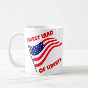 Sweet land of liberty coffee mug