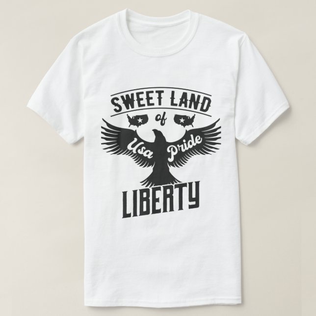 "Sweet Land of Liberty" Heritage Tee (Design Front)