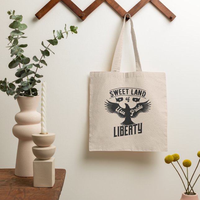 Sweet Land Of Liberty Tote Bag (Creator Uploaded)