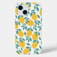 Sweet Lemon Branches Pattern