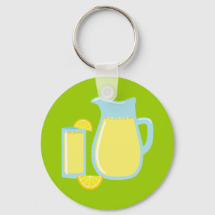 Sweet Lemonade Key Ring