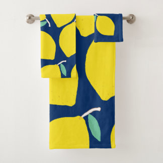 Sweet Lemons Bath Towel Set