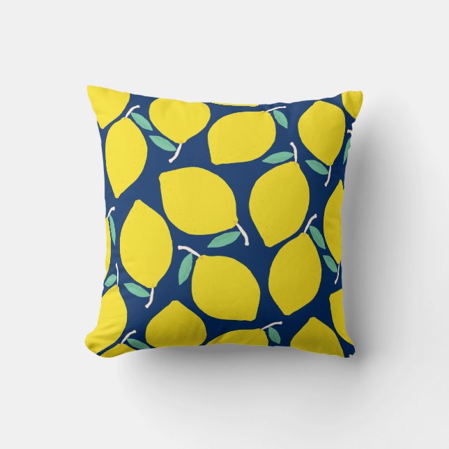 Sweet Lemons Cushion (Front)