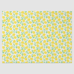Sweet Lemons Leaf Pattern Tissue Paper