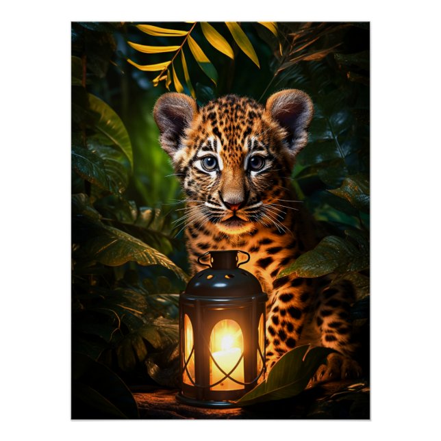 Sweet leopard child poster (Front)