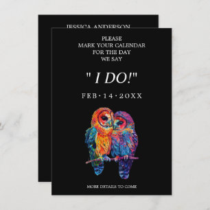 🌈 Sweet LGBTQ Eternal Unity wedding  Save The Date