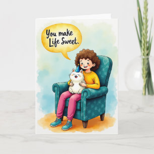 Sweet Life Birthday Card