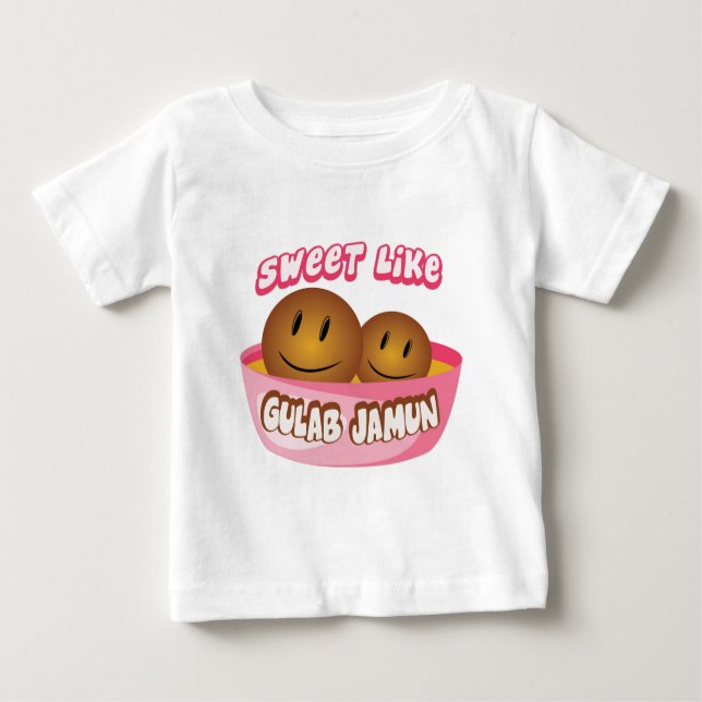 Sweet Like Gulab Jamun Baby T-Shirt (Front)