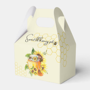 Sweet lil honey pot honeycomb & bee’s  favour box