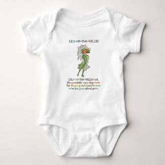 SWEET LILY OF THE VALLEY BABY BODYSUIT