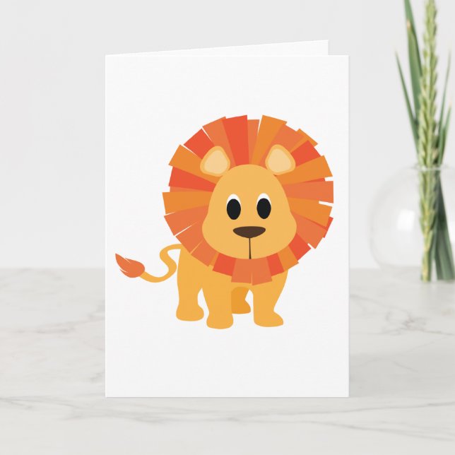 Sweet Lion Card (Front)