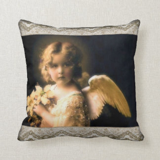 Sweet Little Angel Throw Pillow