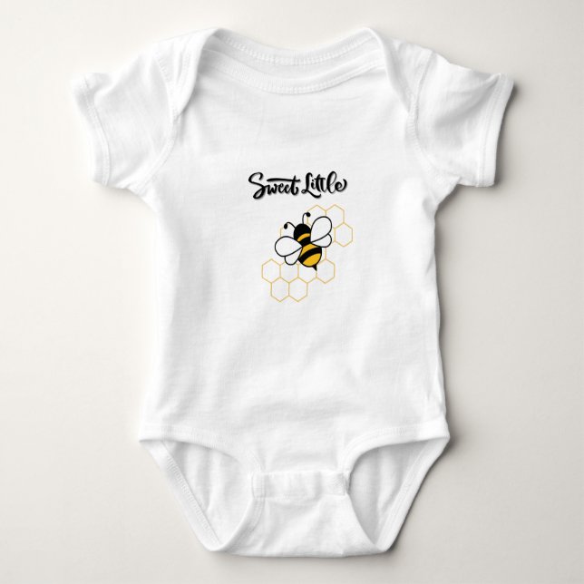Sweet little bee T-Shirt Baby Bodysuit (Front)