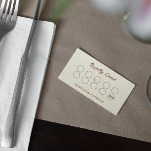 Sweet Little Bites Bakery Reward Loyalty Card