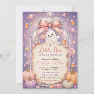 Sweet Little Boo Jar Baby Shower Invitation