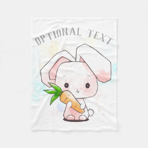 Sweet Little Bunny Fleece Blanket