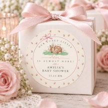 Sweet Little Deer Rosebud Baby Shower