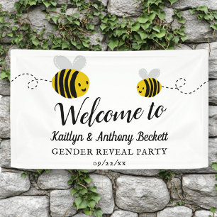 Sweet Little Honey Bee Party Welcome Banner