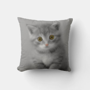 Sweet Little Kitten Cushion