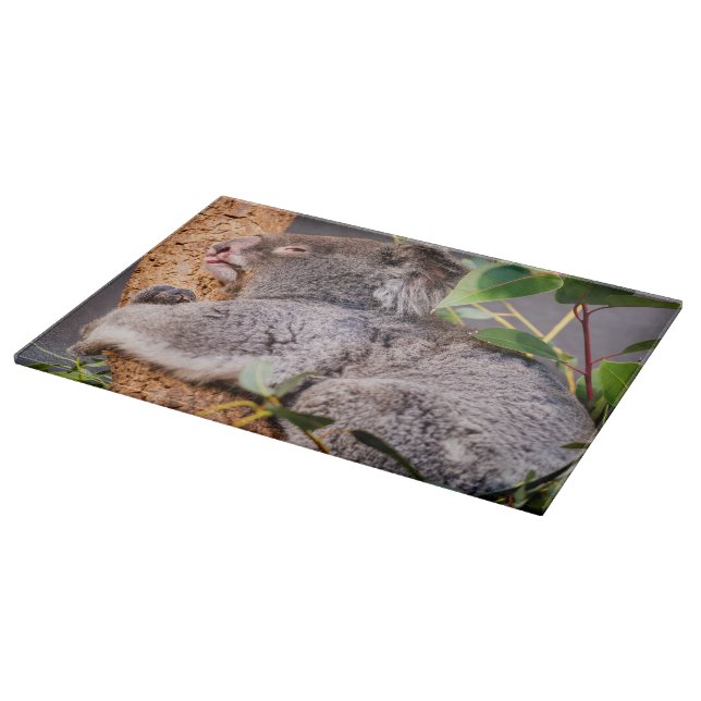 Sweet little koala cutting board (Corner)