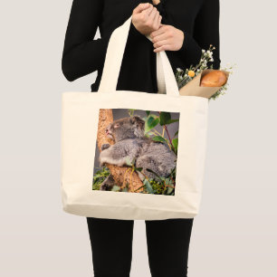 Sweet little koala large tote bag