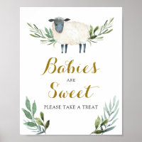 Sweet Little Lamb Greenery Babies are Sweet