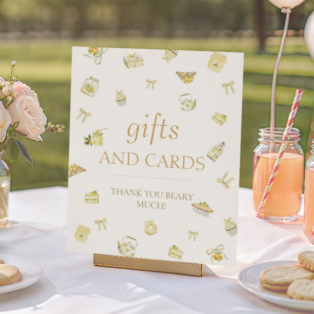 Sweet Little Lemon Baby Shower Gifts and Cards  Poster (Creator Uploaded)