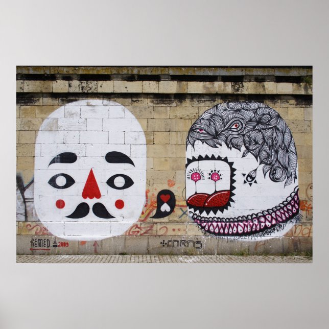 Sweet Little Moustache Poster (Front)