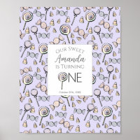 Sweet Little One Candy Theme First Birthday