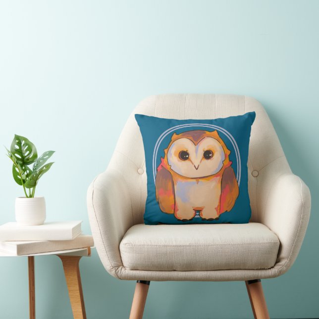Sweet little owl.  cushion (Chair)