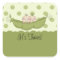 Sweet Little Pea Baby Twins Heart Sticker
