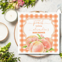 Sweet Little Peach Baby Shower