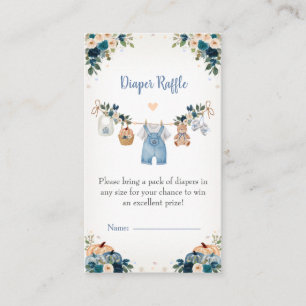 Sweet Little Pumpkin Autumn Baby Shower Enclosure Card