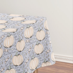Sweet Little Pumpkin Pastel Halloween Tablecloth
