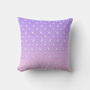 Sweet Little Stars and Moons Pattern Cushion
