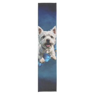 Sweet little West Highland Short Table Runner
