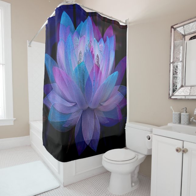 Sweet Lotus..... Shower Curtain (In Situ)