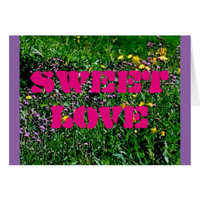 SWEET LOVE (Front Horizontal)
