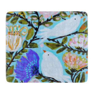 Sweet Love Birds II Cutting Board