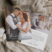 Sweet Love Heart Handwritten Script Wedding Photo
