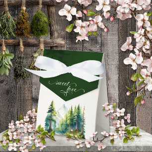 Sweet Love Mountain Scene - Emerald Favour Box