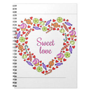 Sweet love notebook