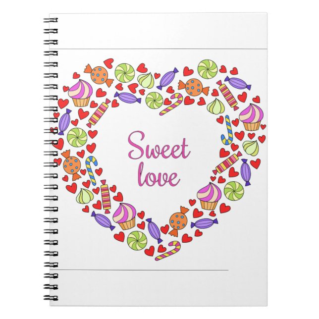 Sweet love notebook (Front)