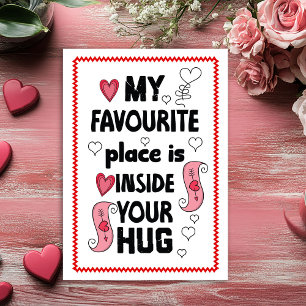 Sweet Love Quote Hand Drawn Valentine Card