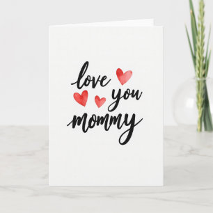Sweet Love You Mummy Card