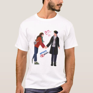 sweet lovely cute couple girl boy lover travel new T-Shirt