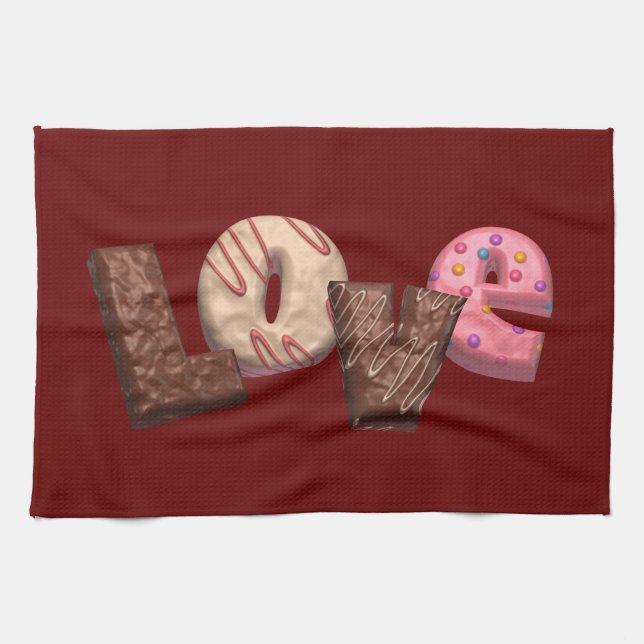 Sweet Lover Kitchen Towels (Horizontal)