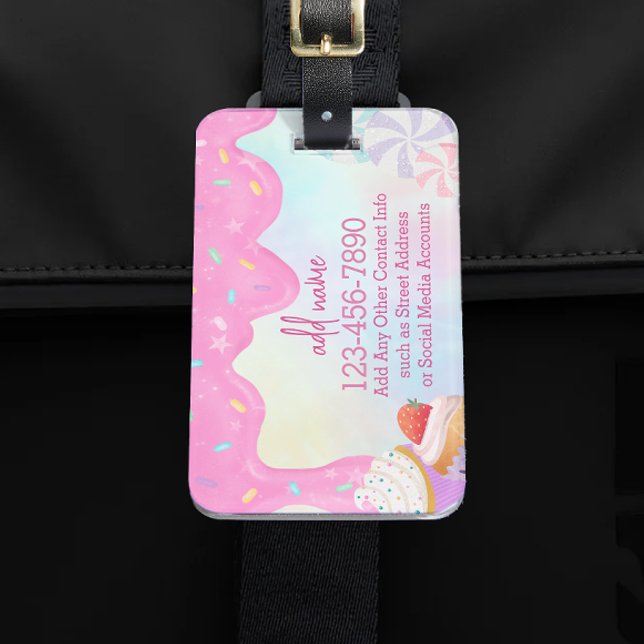 sweet luggage tag (Creator Uploaded)