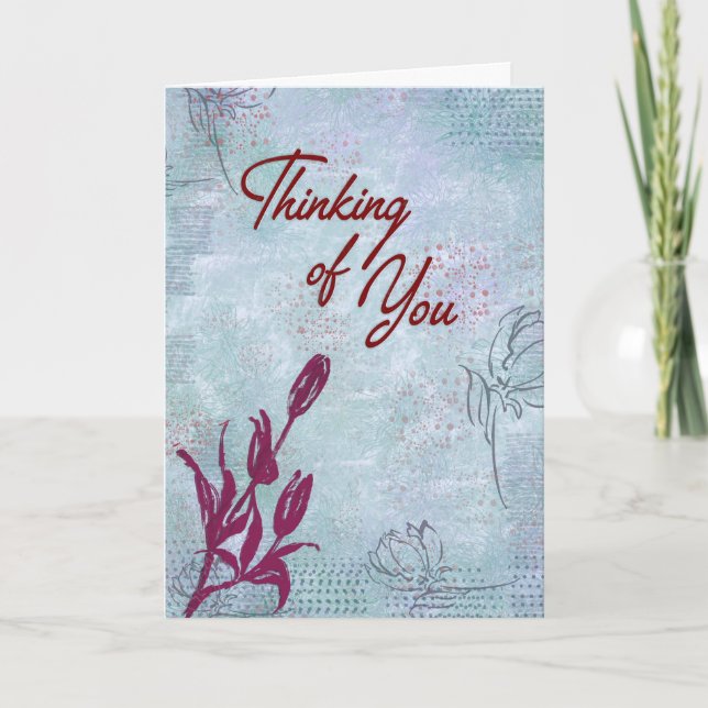 Sweet Magnolias Thinking of You Card (Front)